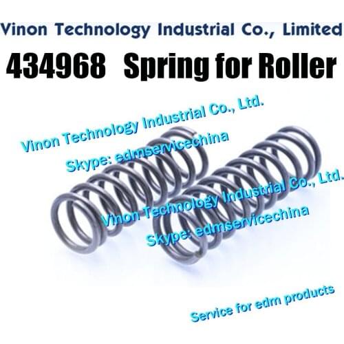 2pcs/bag) 434968 edm Spring for Roller WT13-30 for Sodic k Wire EDM machines