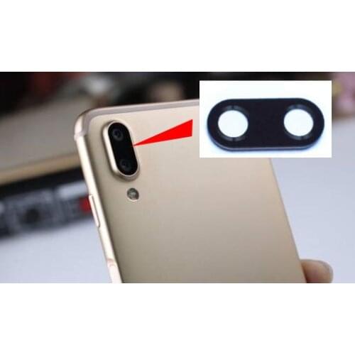 2PCS Back Main Camera Glass Lens Cover for Meizu E3 Meilan with Adhesive Glue Replacement Repair Parts