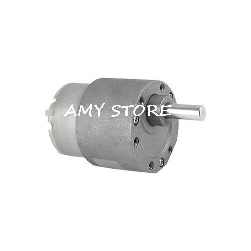 37mm Diameter 35RPM 12V 50mA Speed Reducing Geared Motor 37-520