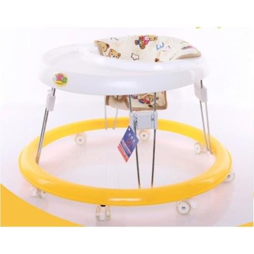 Baby Walkers With Wheel Multifunctional Toddler Trolley Sit-to-Stand for Kids Learning Balance Safe Infant Seat Adjustable Car