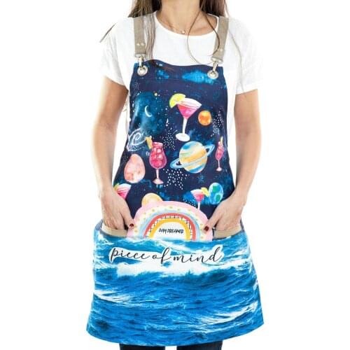 Unisex Apron Men Women Apron Bib Chef Kitchen Apron Barista Apron Bartender Coffee Restaurant Cooking Apron Work Apron