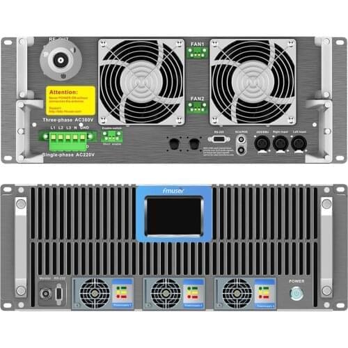 FMUSER 5KW /5000W FM Transmitter FM Radio Broadcast Station 4U Compact Cover 50-60km