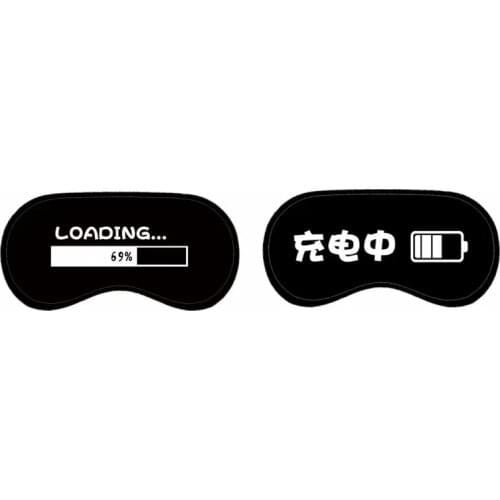 Funning Loading or Charging Eye Patch Anime Sleep Blindfold Fushiguro Megumi Casual Eyes Mask Eyepatch Breathable Cute Cartoon
