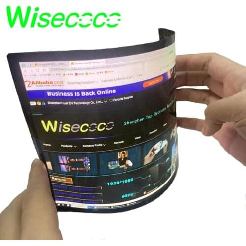 Bendable OLED Screen 7.8 inch Flexible AMOLED Display 1440*1920 MIPI IPS FHD Curved LCD Module with CTP Capacitive Touch Panel