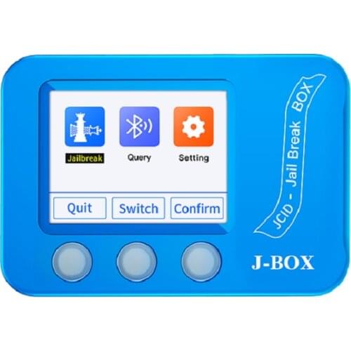 Hot selling Black Technology J-BOX for iPhone: 6/6P/6S/6SP/SE/7/7P/8/8P/X;iPad: 5/6/7/Air1/Air2/Mini4/Pro(9.7)/Pro(12.9)