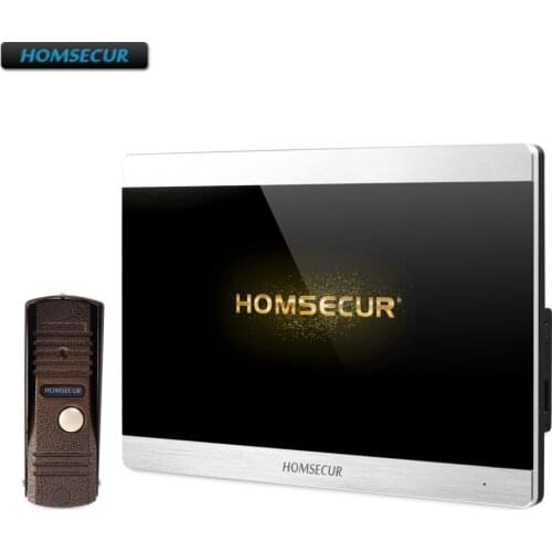 HOMSECUR 7" Video Door Entry Security Intercom with Intra-monitor Audio Intercom BC011HD-C+BM715HD-S