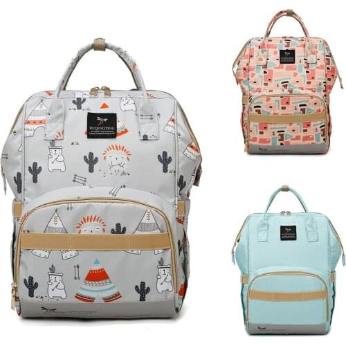 Large Diaper Bag Maternity nappy bag Travel Backpack wetbag for diapers Stroller Bag Organizer Bag Cart Basket Hook Accessories