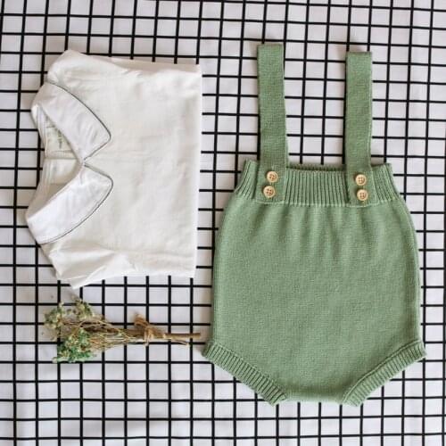 Baby Knitting Romper Newborn Baby Boy Clothes Cute Warm Baby Jumpsuit Cotton Kids Rompers Infant knitting Overall Baby Clothing