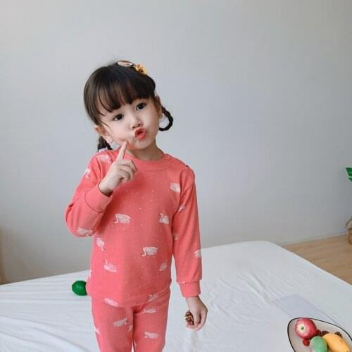 1-3year Baby Clothes Set Winter Cotton Newborn Baby Boys Girls Clothes 2pcs Baby Pajamas Unisex Kids Clothing Sets