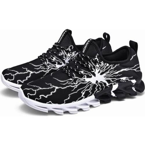 Men Women Lightning Running Shoes Mens Outdoor Casual Shoes Breathable Sneakers Plus Size 36-46 6 Color