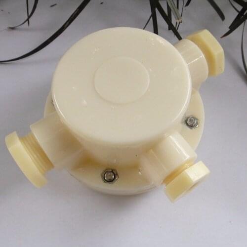 Round underwater junction box 3 hole Special wiring connector box for fountain LED underwater lighting 3pcs
