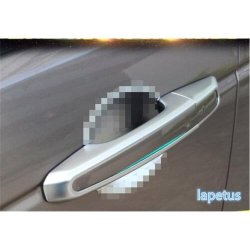 Lapetus Outside Car Door Handle Pull Decoration Cap Cover Trim Fit For Land Rover Discovery Sport 2015 2016 2017 2018 2019 ABS