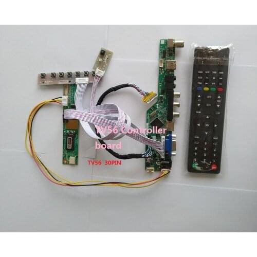For QD15TL04/QD15TL02/QD15TL07 Module AV Digital Signal Mother Board Resolution 1280X800 1 lamps 15.4" TV Controller Board 30Pin