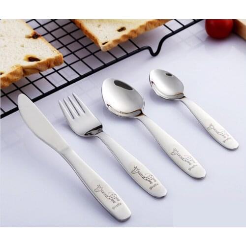 18/8 Stainless Steel Cutlery Set Dinnerware Tableware Silverware Sets Kitchen Dinner Knife And Fork Drop Shipping