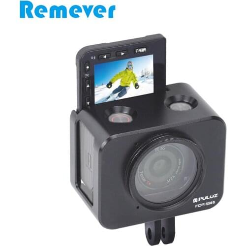 New Arrival Aluminum Alloy Protective Case with UV Cover Filter Housing Cage Accessories for Sony RX0 ⅡAction Cameras