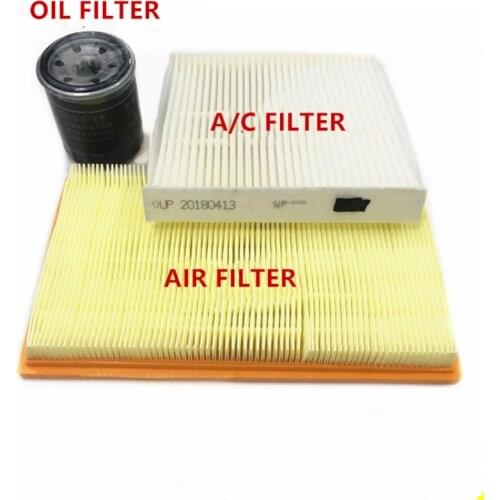 3PCS New Genuine OEM AIR FILTER+OIL FILTER+A/C FILTER FOR SUZUKI NEW VITARA 1.6L/1.4T 2016-2018,SUZUKI S-CROSS 1.6/1.4T 2015