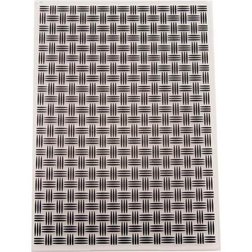 NEW Plastic Embossing Folder For Scrapbook Stencils LINES GRID DIY PAPER Album Cards Making CRAFT SUPPLIES Scrapbooking MOLDS