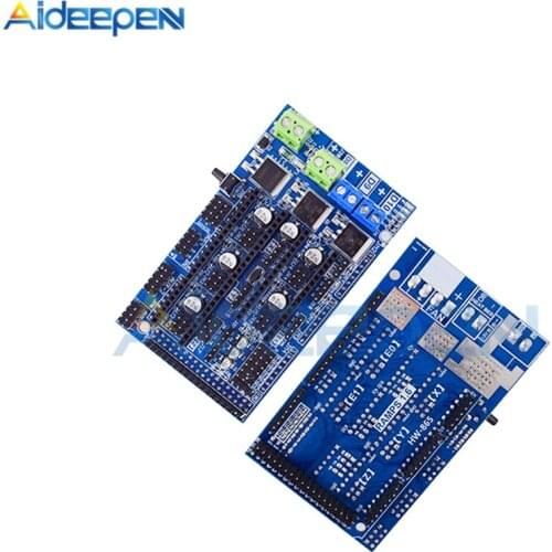 Ramps 1.6 Expansion Control Board Panel with Heatsink Upgraded Ramps 1.6 for Arduino 3D Printer Board