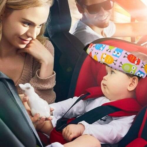 Baby Car Seat Head Support Cushion Belt Fastening Belt Adjustable Boy Girl Playpens Sleep Positioner Infant Saftey Child Pillows