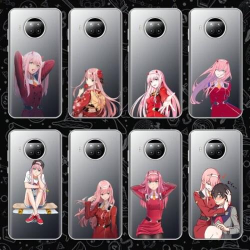 Darling in the FranXX Phone Case Transparent for Xiaomi mi Redmi note 10 t 8 9 pro lite 11 Samsung S 8 9 10 20