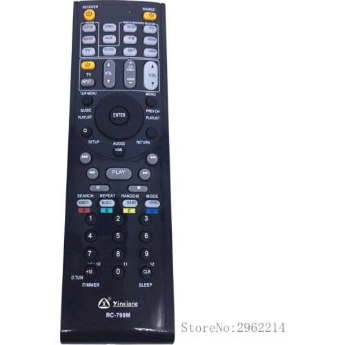 Remote control RC-799M suitable for onkyo amplifier AV TX-SR309 TX-SR501 SR509 SR608 SR507 SR607 HT-R391 R558 R590 R591 S5500