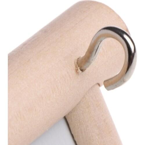 Pet Bird Mirror Wooden Play Toy with Perch For Parrot Budgies Parakeet Cockatiel Conure Finch Lovebird P15D