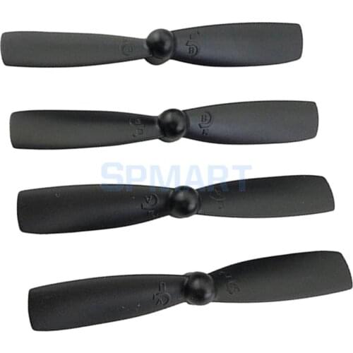 4pcs Black CW CCW Prop Propeller Spare Blade for MJX B3 Bugs 3 Mini RC Drone