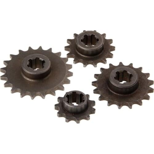 47cc 49cc Motorcycle Dirt Bike T8F 8mm 11 14 17 20Tooth Front Pinion Sprocket Chain Cog Minimoto NEW