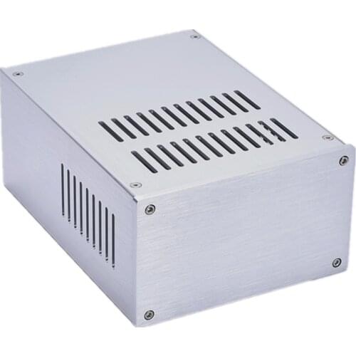 Aluminum chassis audio diy case power amplifier box 168*100*229mm