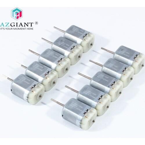 AZGIANT 12V DC Car Door Lock Motor FC-280SC 14260 Miniature Carbon Brush Motor 6800rpm for Mabuchi D CUT Shaft