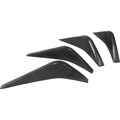 Car Rear Bumper Air Diffuser Fin Spoiler for Chevrolet Corvette C7 2014-2019