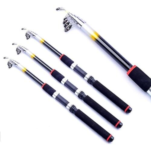 DYGYGYFZNEW 2.1/2.4/2.7/3.0/3.6 Meters Sea Pole Telescopic Fishing Rods Tackle Fishing Pole Durable Portable Fishing Rod