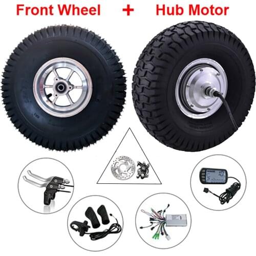 Electric Bicycle Motor Wheel 15'' 24V 48V 250W 800W BLDC Motor With Front Wheel With Bicycle Accessory bicicleta electrica