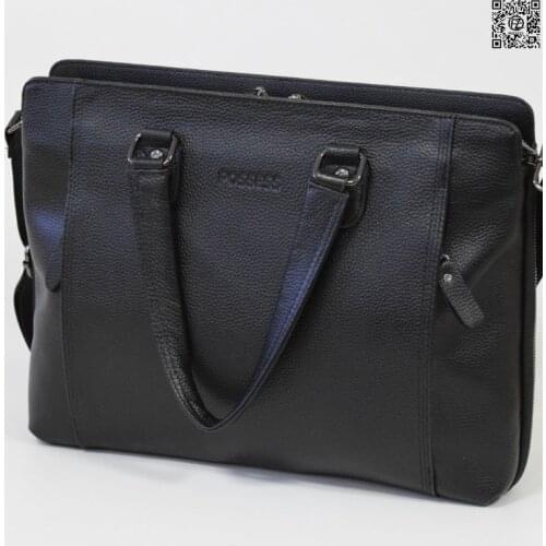 Mens bag A4, posess store, xx20-13, genuine leather