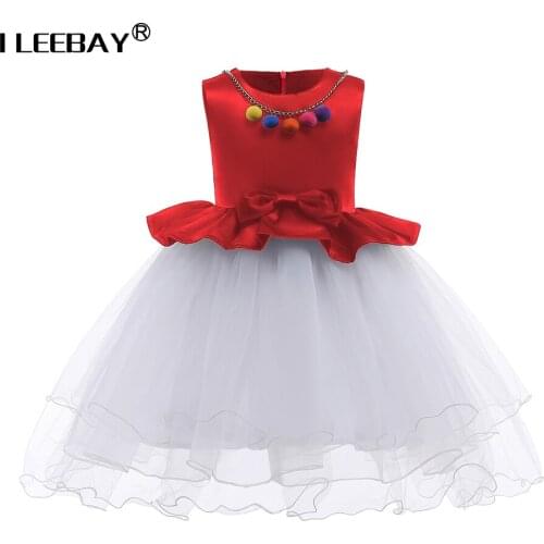 New Baby Girl Wedding Dress Girls Birthday Party Princess Lace Dress Children Baptism Vestidos Kids Halloween Costume For Girls