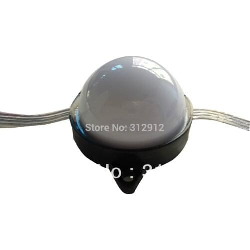 56mm diameter UCS1903led pixel module,injection type,1.44W,6pcs leds inside,DC24V input;IP68;milky cover