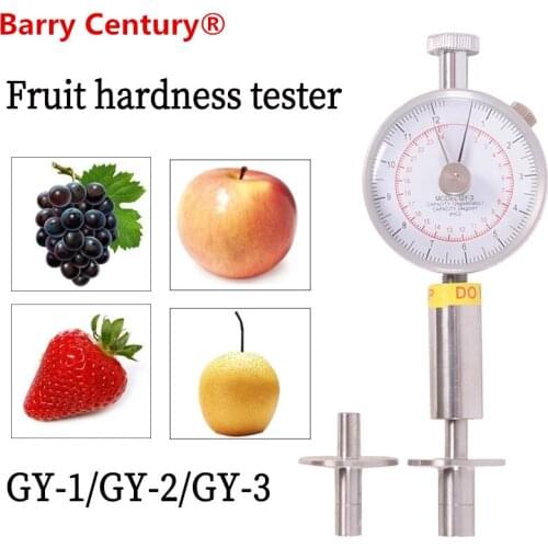 Portable Pointer Fruit Hardness Tester Fruit Penetrometer for Apples Pears Grapes Oranges GY-3 GY-2 GY-1 Fruit Sclerometer