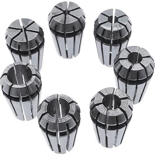 ER11 Spring chuck 1/2/3/4/5/6/7mm spring collet tool holder for CNC engraving machine&milling lathe 1/4 1/8 freeshipping