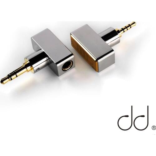 DD DJ44B DJ44C Female 4.4 Balanced Adapter for Male Cable 2.5mm/4.4mm To 3.5mm Balance Earphone Cable HIFi MP3 Music Player