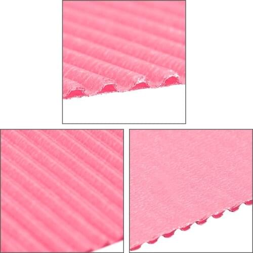 Uxcell 10pcs Corrugated Cardboard Paper Sheets,Pink,7.87-inch x 11.81-inch
