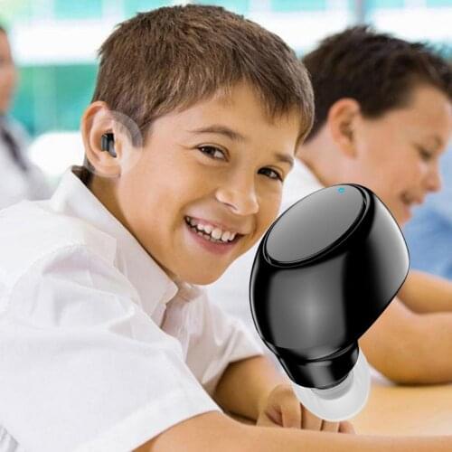 1Pc X6 Bluetooth 5.0 Wireless Earphone Good Sound Quality Waterproof In-ear Earbuds No Delay Handsfree Headset for Phone