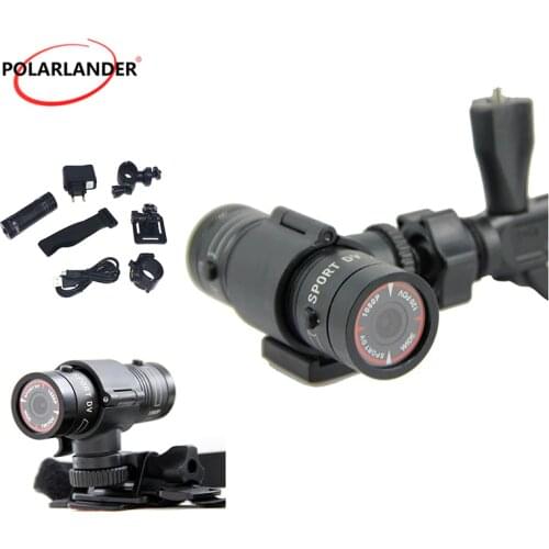 5MP F9 HD 1080P Mini Action Camera 120 degree wide angle DV Camcorder Car DVR Lens waterproof aluminum alloy Sports Camera