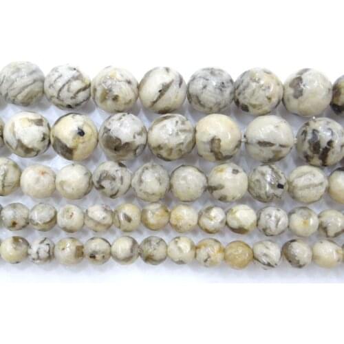 Free shipping Natural Stone Beads Faceted Round Loose Beads For Making Jewelry 15Inch 6/8/10/mm Beads Diy Bracelet necklace