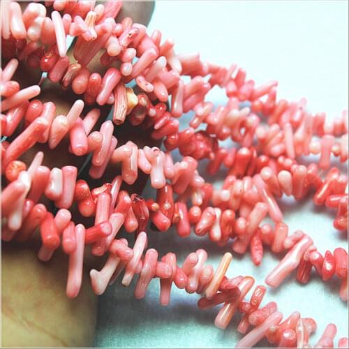 3 strings coral chips strings orange colors size 6-8mm jewelry findings coral beads for bracelets making findings top selling