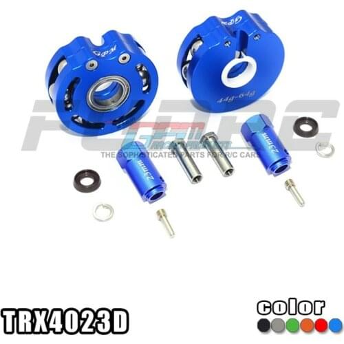 RC Car Parts 1/10 TRX-4 TRX4 T4 Upgrade Modified Accessories Aluminum alloy Metal Load-bearing Tire Wheel Hub Counterweight