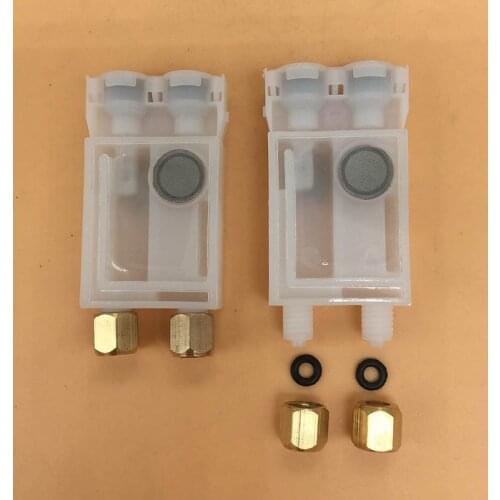 For X-roland epson DX7 printhead ink damper with connector for Titan-jet Wit-color Xenon printer DX7 ink dumper solvent damper
