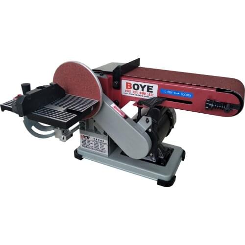 Electric Belt Sander Woodworking Sanding Machine Vertical Polishing Machine Grinder Ponceuse Sharpening Machine BD46