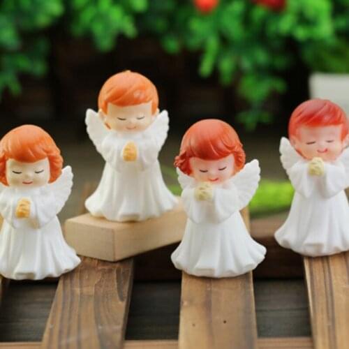 1Pc Angel Feather Wing Flag Cake Toppers for Wedding Birthday Party Baking Dessert Valentines Day Cake Top Decoration Supplies