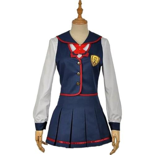 Anime Love Live Saint Aqours Snow Cosplay Costume Coat Skirt Tie Daily Carnival Party Festival Uniform Brand New