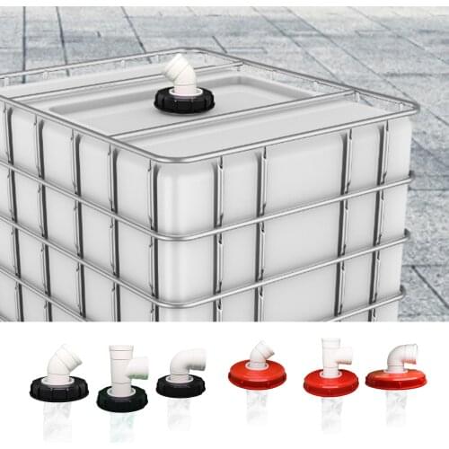 163mm/245mm IBC Lid Filter For Rainwater Tank IBC Plastic Filter Cover With Filter Net IBC Tank Parts For Home Garden Drop Ship